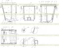 Кабина водителя 41E0307000 Кабина водителя 41E0307000