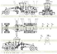 Группа наклеек 45E1103 002 Группа наклеек 45E1103 002