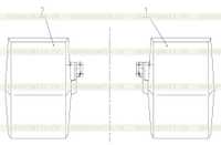 Переднее крыло 43E0399000 Переднее крыло 43E0399000