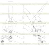Клапан педали в сборе 45C0120000 Клапан педали в сборе 45C0120000