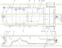 Задняя рама в сборе 30E0500002 Задняя рама в сборе 30E0500002