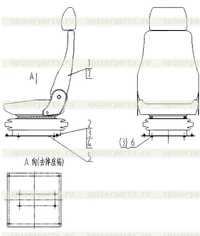 Сиденье 46E0021001 Сиденье 46E0021001