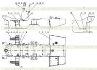 22Y0025 Задняя рама в сборе 22Y0025 Задняя рама в сборе
