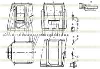 47W0029 Кабина 47W0029 Кабина
