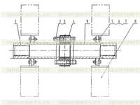 41W0014 Средняя ось 41W0014 Средняя ось