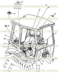 46С0724 Э/проводка кабины 46С0724 Э/проводка кабины