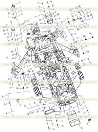46С0727 Э/проводка рамы 46С0727 Э/проводка рамы