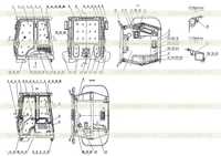41Е0038 Кабина в сборе 41Е0038 Кабина в сборе