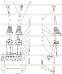24К0011 Рычаг управления экскаватором 24К0011 Рычаг управления экскаватором