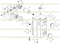 HYDRAULIC OIL TANK 21C0488 003 HYDRAULIC OIL TANK 21C0488 003