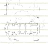 REAR FRAME AS 30E0813 000 REAR FRAME AS 30E0813 000