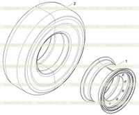 TYRE & RIM AS 26Y0039 000 TYRE & RIM AS 26Y0039 000