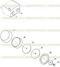 Крышка сапуна 16C0002 000 Крышка сапуна 16C0002 000