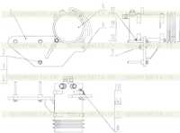 Компрессор в сборе 46C1253 001 Компрессор в сборе 46C1253 001