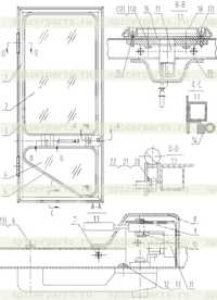 Левая дверь 47K0001 004 Левая дверь 47K0001 004