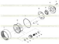 Держатель планетарной передачи 42C0349 001 Держатель планетарной передачи 42C0349 001