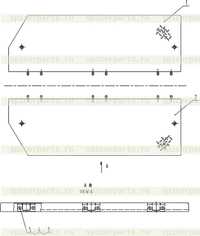 Заднее крыло в сборе 43M0002 003 Заднее крыло в сборе 43M0002 003