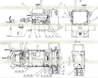 Электропроводка задней рамы 46K0017 005 Электропроводка задней рамы 46K0017 005