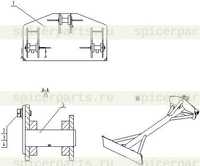 43C3875 000 Бульдозер в сборе 43C3875 000 Бульдозер в сборе