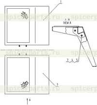 43M0001 001 Переднее крыло в сборе 43M0001 001 Переднее крыло в сборе