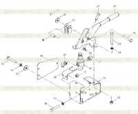 45C0020 007 Парковочный тормоз в сборе 45C0020 007 Парковочный тормоз в сборе