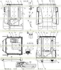 Кабина водителя Кабина водителя