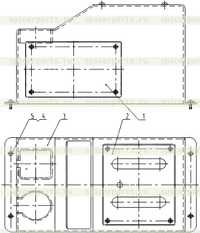 Ящик консоли в сборе Ящик консоли в сборе