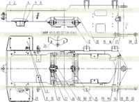 Задняя рама в сборе Задняя рама в сборе