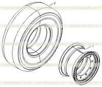 Шины и обода в сборе Шины и обода в сборе