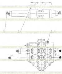 12C2552 000 Управление клапанами в сборе 12C2552 000 Управление клапанами в сборе