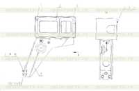 46C4296 000 Передний поток освещения в сборе. Левая сторона 46C4296 000 Передний поток освещения в сборе. Левая сторона