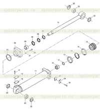 10C0030 000 Рулевой цилиндр (правая сторона) 10C0030 000 Рулевой цилиндр (правая сторона)