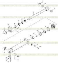 10C0031 000 Рулевой цилиндр (левая сторона) 10C0031 000 Рулевой цилиндр (левая сторона)