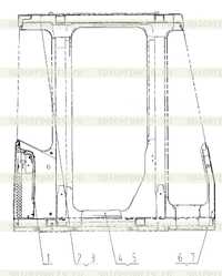 34C1806 002 Декорации в сборе 34C1806 002 Декорации в сборе