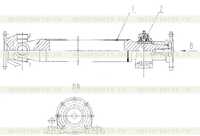 41C0120 001 Вал главного привода 41C0120 001 Вал главного привода