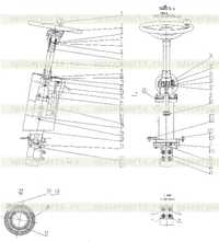 44C1124 001 Рулевая колонка в сборе 44C1124 001 Рулевая колонка в сборе