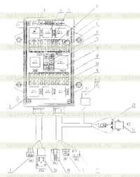 46C6192 000 Ящик управления 46C6192 000 Ящик управления