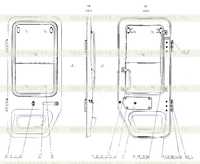 47C1291 002 Дверь, правая сторона 47C1291 002 Дверь, правая сторона