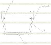 48C1007 000 Педаль в сборе 48C1007 000 Педаль в сборе