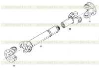 51C0024 001 Вал среднего привода 51C0024 001 Вал среднего привода