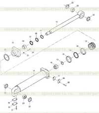 10C0031 001 Рулевой цилиндр (левая сторона) 10C0031 001 Рулевой цилиндр (левая сторона)