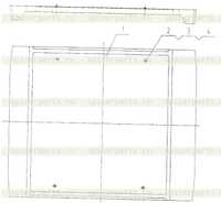 41E0159 000 Защита кабины водителя в сборе 41E0159 000 Защита кабины водителя в сборе