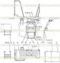 43Е0366 000 Крыло, правая сторона 43Е0366 000 Крыло, правая сторона