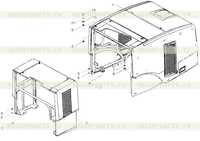 44Y0022 000 Кожух двигателя в сборе 44Y0022 000 Кожух двигателя в сборе