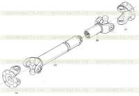 51C0024 001 Вал среднего привода 51C0024 001 Вал среднего привода