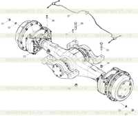 Задняя ось в сборе Задняя ось в сборе