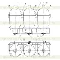 45С0031 Аккумулятор в сборе 45С0031 Аккумулятор в сборе