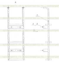 26C0005 Лестница в сборе 26C0005 Лестница в сборе