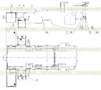 30E0062 Рама задняя 30E0062 Рама задняя