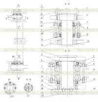43С0013 Сцепка шарнирная 43С0013 Сцепка шарнирная